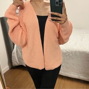 Peach Cardigan